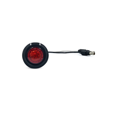 Signal indicator round red transparent shell TXW2022245-RR